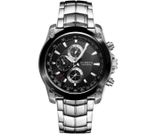 Curren JPA2128 8025 Stainless Steel Analog Casual Watch For Men -Black