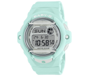 Casio Baby-G BG-169U-3DR Unisex Digital Sports Watch with Rubber Strap - Turquoise