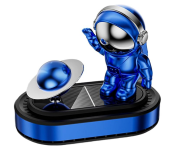 Solar Astronaut Car Air Freshener Rotating Dashboard Image