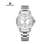 Naviforce NF5037 Modern Design Quartz Simple Fashion Waterproof Wristwatch Stainless Steel Band Girls Clock SW