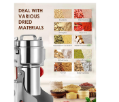 DLC 3200W High-Speed Coffee and Spice Grinder – 800g Large Capacity Electric Grinder for Beans, Nuts, Grains & Herbs – Multifunctional Stainless Steel Mill