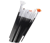 12Piece Nail Art Brush Set Professional Manicure Image