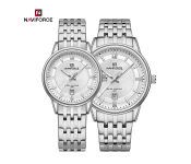 Naviforce NF8040 Classic Exquisite High Quality Romantic Gift Stainless Steel Couple Watches GSWS 