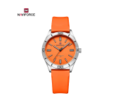 Naviforce NF5041 Quartz Student Sports Waterproof Silicone Strap Luminous Casual Women’s Watch (SOO)