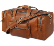 Passion Leather duffel bag 21 Inch U Zip Image