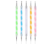 5Piece Nail Art Dotting Tool Set DoubleEnded Image