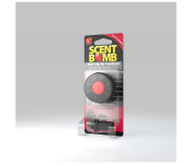 Scent Bomb Vent Clip Air Freshener Black Cherry | Long-Lasting Car Odor Eliminator