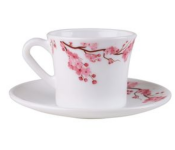 Delcasa DC3402 12Piece Opalware Cup Saucer Set Image