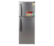 Geepas 168L Double Door Refrigerator GRF2202SXE – Direct Cool, Quick Cooling, Temp Control, Large Freezer, Energy Saving