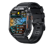 Military Smart Watches for Men 1.96” HD Big Screen Rugged Smart Watch (Answer/Dial Calls) Outdoor Tactical Sports Watch Fitness Tracker Smartwatch for iPhone Compatible with Android Phones
