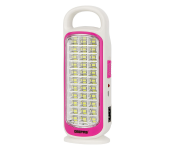 Geepas GE53034 LED Emergency Lantern with Solar Panel, 33 LEDs, 5H Runtime – Compact & Portable