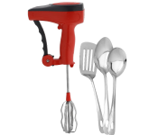 Delcasa DC2790 Hand Blender with 3pcs Serving Spoon Image