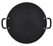 Delcasa DC1908 32.5cm Non-Stick Dosa Tawa – Durable Aluminium, Dishwasher Safe, Silicon Grip Handle