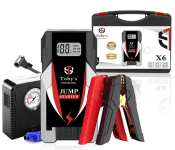 Tobys X6 Portable Car Jump Starter 12V Battery Image