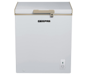 Geepas GCF1709WSH 145L Chest Freezer with Adjustable Thermostat – White