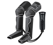 Geepas GM86096UK 3-in-1 Foot, Calf & Thigh Massager | 6 Modes, Adjustable Straps, 20-Min Timer, 2x2 Airbags, 3 Vibration Levels – Ideal for Athletes & Seniors