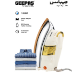 Teflon Coated Automatic Dry Iron 1200 W GDI23014 White/Silver/Gold