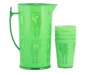 Delcasa DC3103 5Piece Drink Set Glass Jug Image