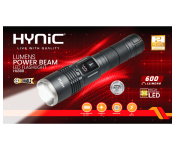 HL888 Lumens Power Beam LED Flashlight 10W | 500m Beam Distance | 1500mAh Rechargeable Battery