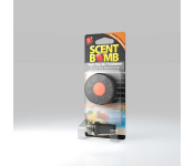 Scent Bomb Vent Clip Air Freshener – Mango Tropical | Long-Lasting Car Odor Eliminator