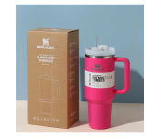 Stanley Quencher 1,18 L H2.0 Flowstate Stainless Steel Vacuum Insulated Tumbler With Lid And Straw Dark Pink Color