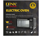 DENX DX2529 Electric Oven 48L Capacity 2000W Power Image