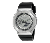 Casio GShock GMS1101ADR Silver AnalogDigital Dial Black Resin Image