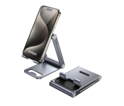 Ugreen Phone Adjustable Aluminum Holder With Roller - Gray