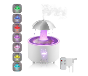 Humidifier for Bedroom Rotating Umbrella Diffuser with Rain Image