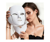 7Color Facial Neck Beauty Mask with Adjustable Image