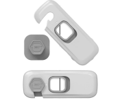 Child Proof Safety Locks for Refrigerator Cabinets Drawers Image