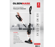 Handheld and Stick Vacuum Cleaner Olsenmark 2in1 600W Image