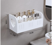 Wall Mounted Storage Shelf Organizer Space Saving Rack Image