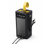 OALE iPower R50000 50000mAh Solar Power Bank, 22.5W Super Fast Portable Charger, 8 Ports (3 In + 5 Out), Strong LED Torch for Camping