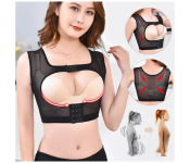 Dual Front Hook Closure Bra Breast Lift Push Image