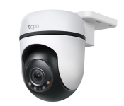 TP-Link Tapo C500 1-Port Durable Polycarbonate Arctic White 1080p Full HD Pan/Tilt 360° Weatherproof Outdoor Security Wi-Fi Camera Smart Home Surveillance and Person Detection