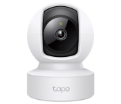 TP-Link 360° Pan/Tilt Tapo C202 Durable Polycarbonate White 1080p High-Definition Video Motion Detection and Tracking Indoor Home & Baby Monitoring