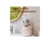 Cross Border Popular Makeup Brush Rotating Grid Storage Image
