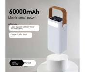 HighCapacity 60000mAh Portable Outdoor Power Bank Dual Fast Image