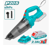 TOTAL P20S Cordless Handheld Vacuum Cleaner 20V Lithium Image