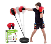 Freestanding Boxing Punching Ball Set with Adjustable Height Image