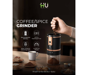 Rechargeable Coffee Spice Grinder 250ml Portable Image