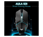 AULA S31 Wired Gaming Mouse Adjustable DPI Range Image