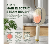 Electric Steam Brush for Hair Rechargeable Detangling Brush Image