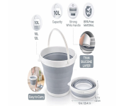 Portable Folding Bucket For Outdoor Camping 1 Image