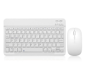 UltraSlim Bluetooth Keyboard Portable Mini Wireless Keyboard Rechargeable Image