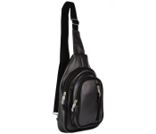 Leather Sling Bag black Image