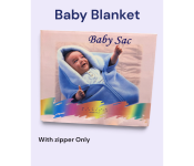  Baby Sac Zipper Swaddle Blanket 80x90cm Infant Image