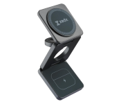 ZEDX 3in1 Foldable Wireless Charger Dock 15W Fast Image