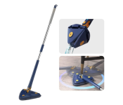 360 Degree Rotating Adjustable Triangle Cloth Cleaning Mop
